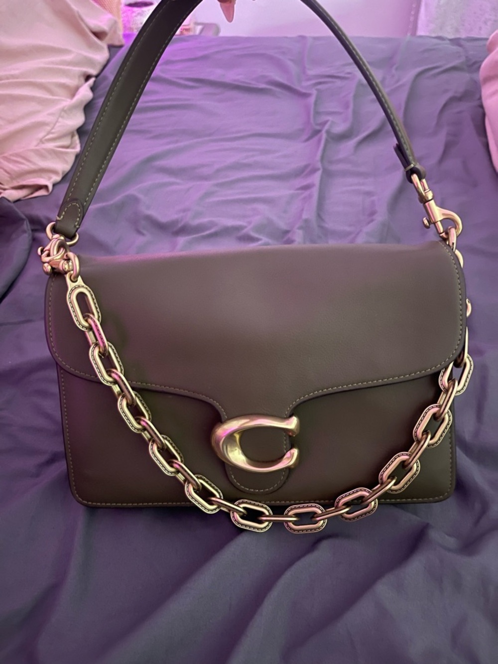 Coach Chain Tabby Shoulder Bag